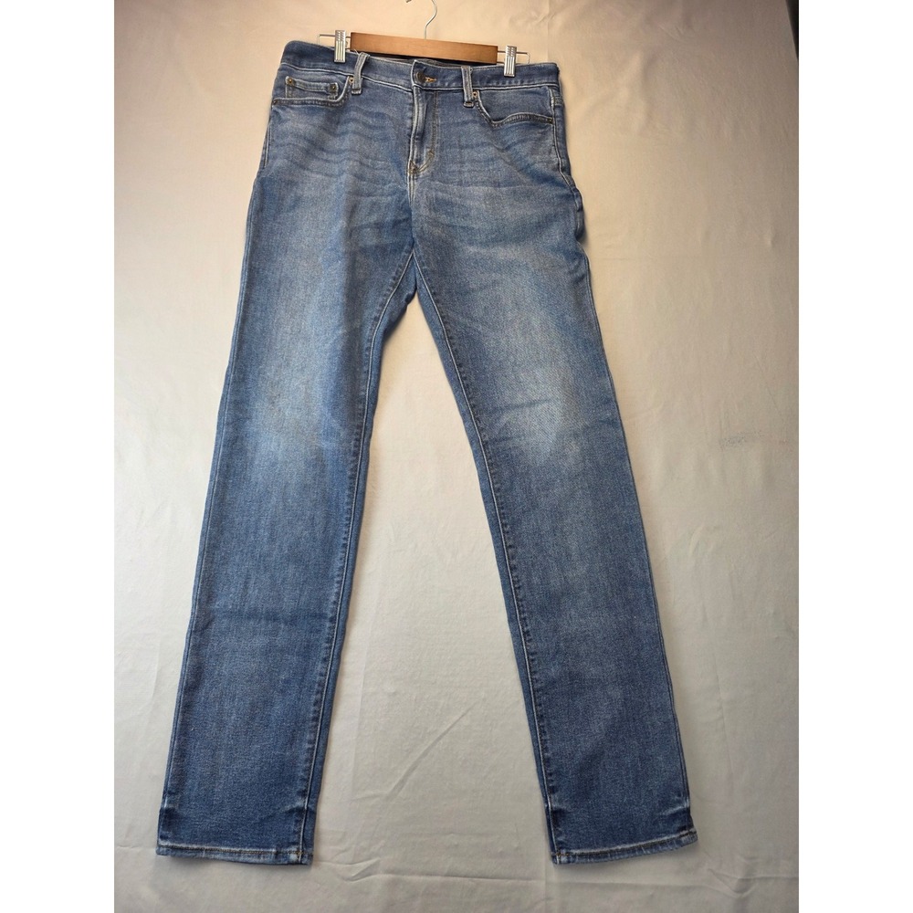 Banana Republic Traveler Jeans Mens 33x34 Slim Blue Denim Medium Wash Pants